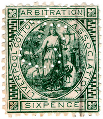 (30) 6d Green (1954)