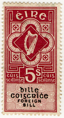 (38) 5/- Purple & Black (1951)