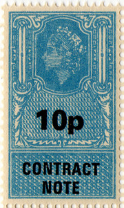 (69) 10p Blue & Black (1971)