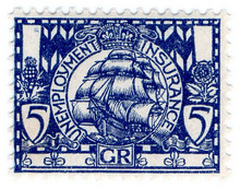 (05) 5d Dark Blue (1912)