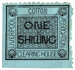 (25) 1/- Black on Blue (1888)