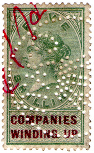 (08) 5/- Green & Purple (1891)