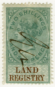 (39) 2/6d Green & Brown (1881)
