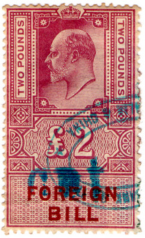 (165) £2 Claret Red & Brown (1915)