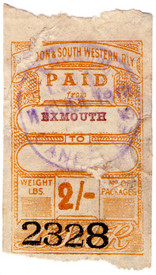 2/- Parcel (Exmouth)