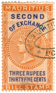 (45) 3R 35c Brown & Blue (1880)