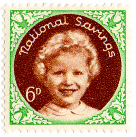 (22) 6d Green & Brown [Princess Anne] (1954)