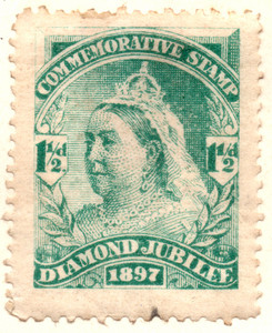 1½d Green