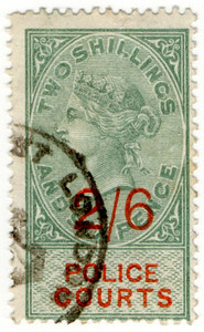 (15) 2/6d Green & Vermillion (1895)