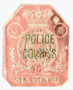 (01) 6d Rose (1875)