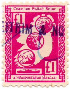 (08) £1 Magenta (1940)