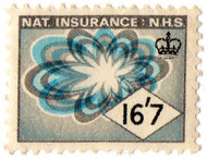 (292) 16/7d Grey & Blue (1967)