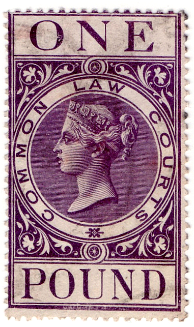 (08) £1 Lilac (1865)