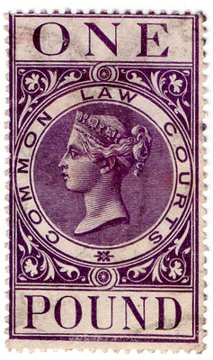 (08) £1 Lilac (1865)