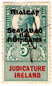 (96) 5/- Green & Red (1922)