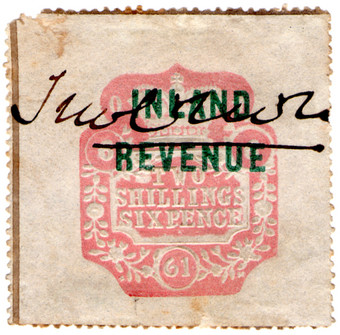 (16) 2/6d Rose (1860)