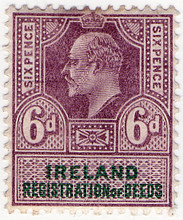 (50) 6d Violet & Green (1902)