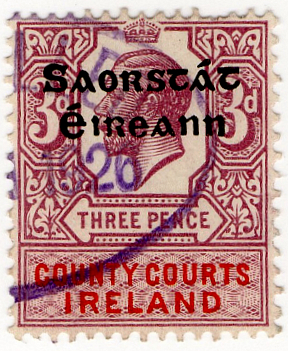 (100) 3d Lilac & Red (1922)