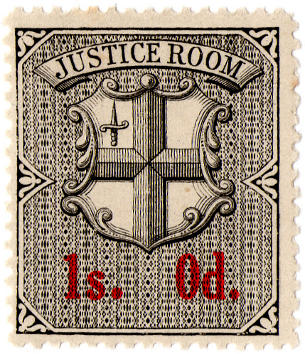 (22) 1/- Black & Red (1910)