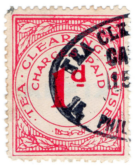(03) 1d Red (1923)