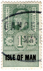 (27) 1/- Green & Black (1903)