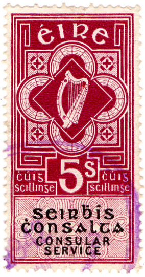 (16) 5/- Purple & Black (1943)