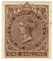 (87) 1/- Brown (1876)