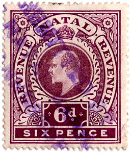 (108) 6d Purple (1908)