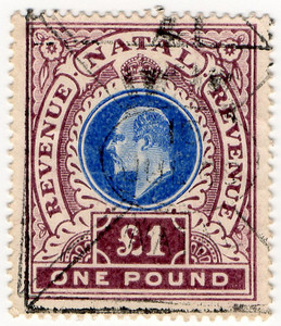 (114) £1 Violet & Blue (1908)