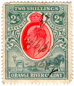 (103) 2/- Green & Red (1906)