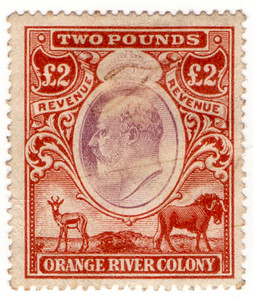 (109) £2 Brown & Violet (1903)