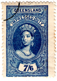 (14) 7/6d Blue