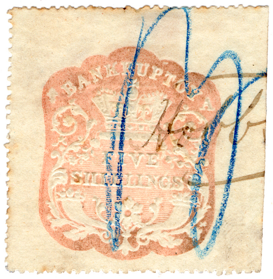 (40) 5/- Rose (1872)