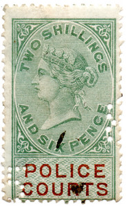 (11) 2/6d Green & Brown (1882)