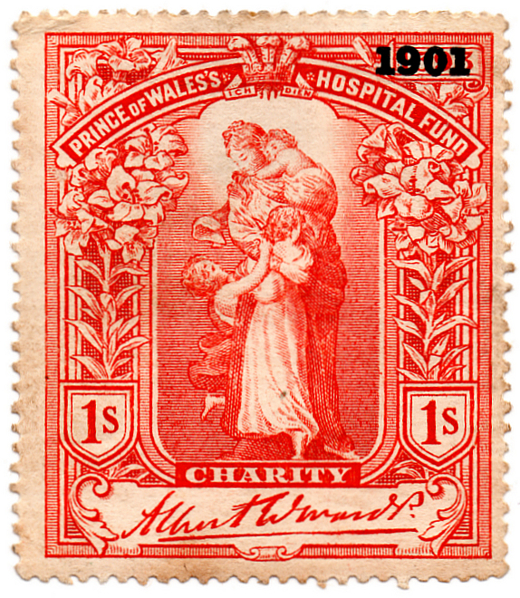 1/- Red