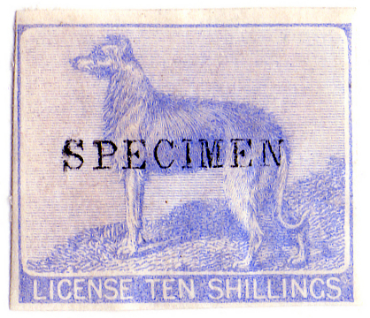 (02) 10/- Blue (1865)