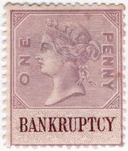 (44) 1d Lilac & Brown (1873)