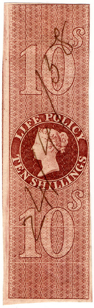 (15) 10/- Red-Brown (1860)