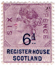 (37) 6d Lilac & Blue (1897)