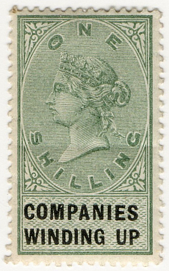 (04) 1/- Green & Black (1891)