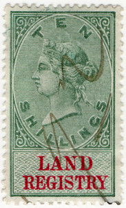 (41) 10/- Green & Carmine (1881)