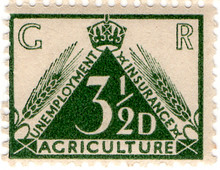 (13) 3½d Deep Green (1936)