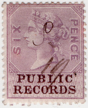 (12) 6d Lilac & Brown (1873)