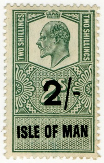 (35) 2/- Green & Black (1904)
