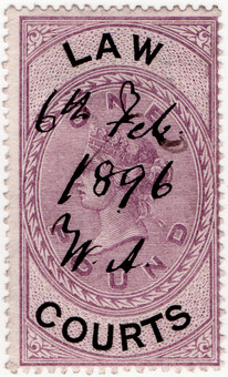 (22) £1 Lilac & Black (1882)