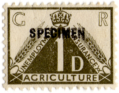(08) 1d Olive-Brown (1936)