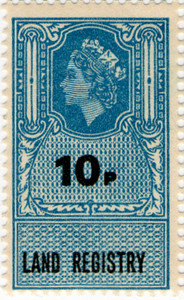 (135) 10p Blue & Black (1974)