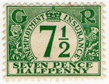 (156) 7½d Green (1926)