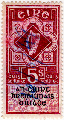 (13) 5/- Purple & Black (1945)
