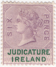 (18) 6d Lilac & Green (1880)